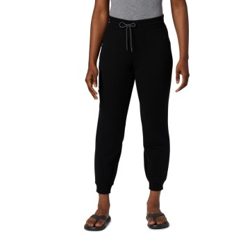Columbia Ženske Hlače - Lodge II Jogger Crne | OBCZ-12796